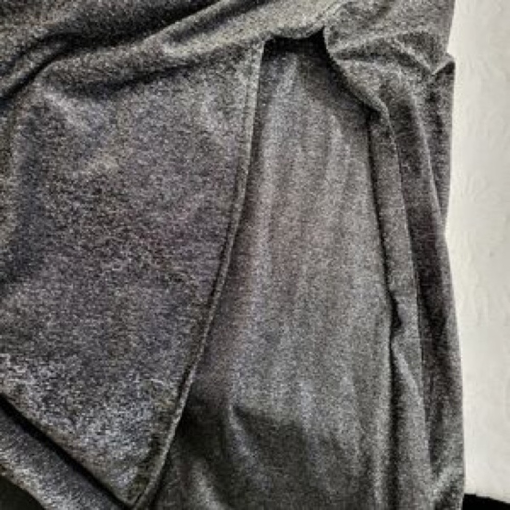 Women's Metallic Gray Sleeveless Maxi Dress - Picture 7 of 7